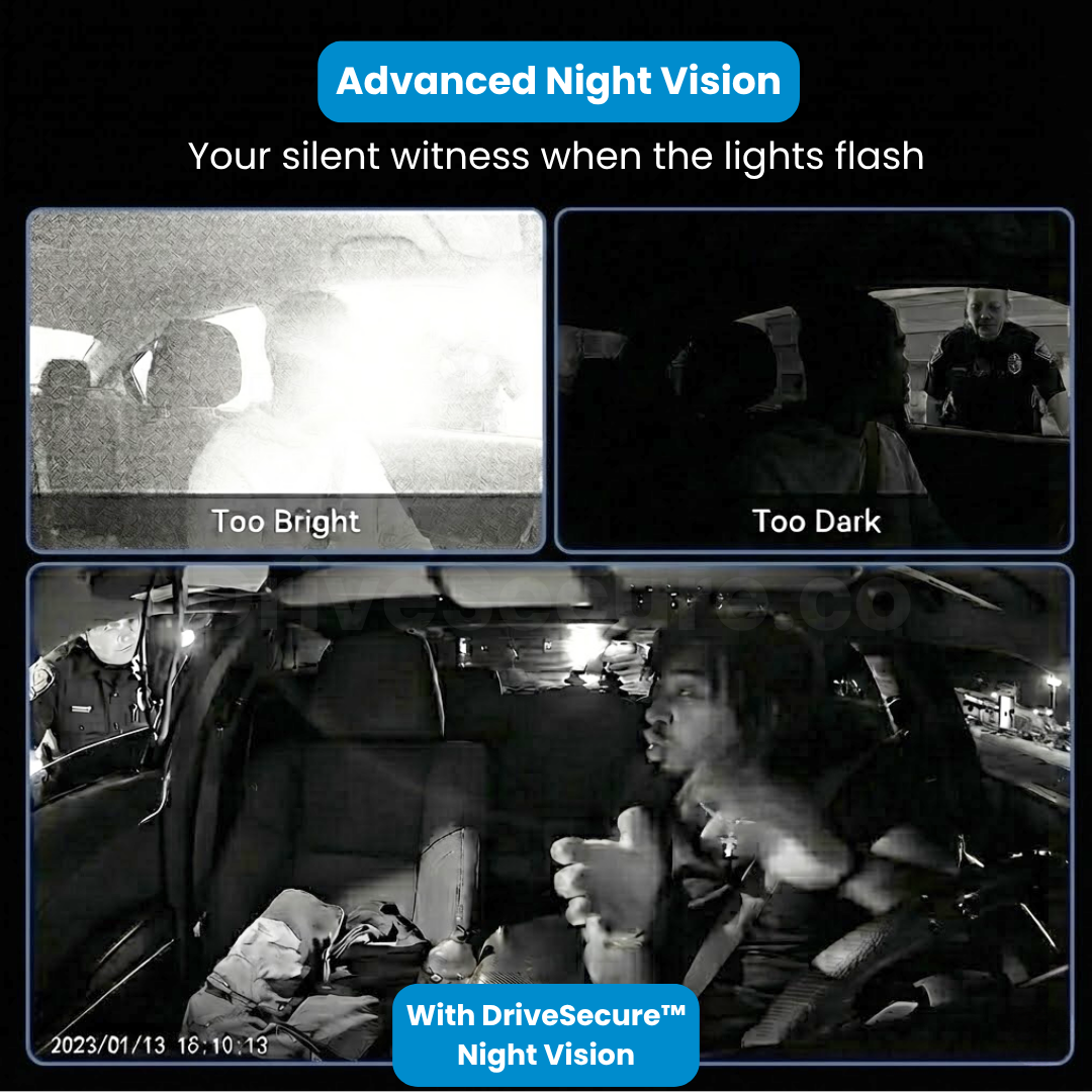 DriveSecure 3 Channel Dash Cam