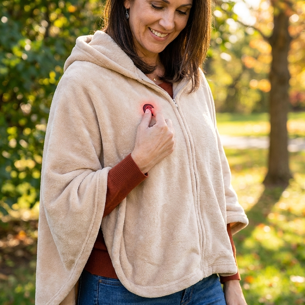 The Snuggly Wrap™ – Original Wearable Heated Blanket.