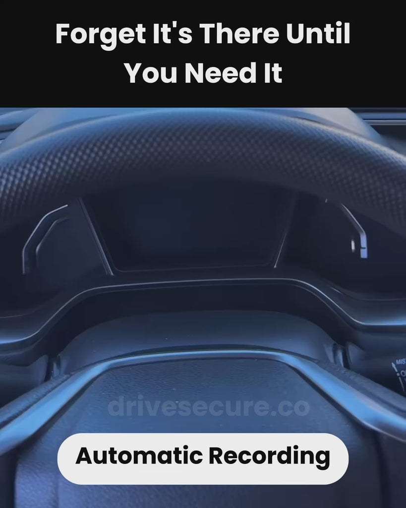 DriveSecure 3 Channel Dash Cam